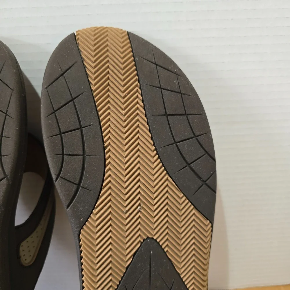 Reef Flex Flip Flop Sandals Men's Brown Size 13